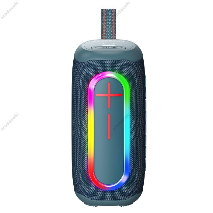 Портативна колонка Bluetooth Hopestar P60 Led 20W Blue