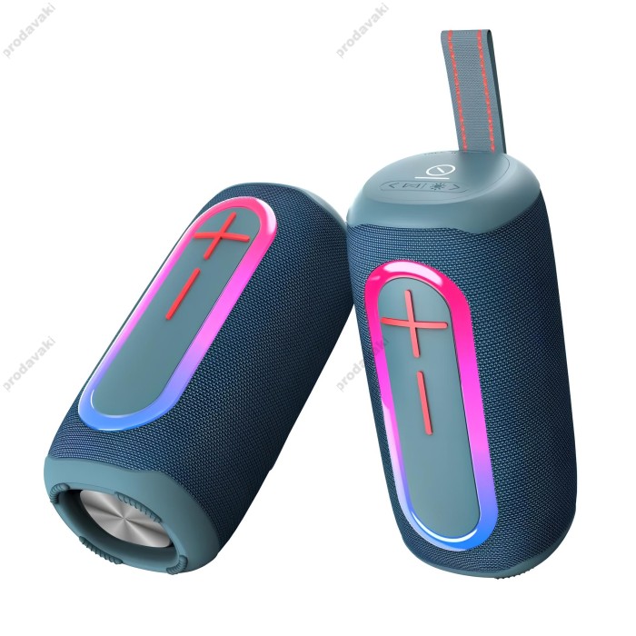Портативна колонка Bluetooth Hopestar P60 Led 20W Blue