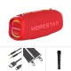 Портативна колонка Bluetooth Hopestar A6 MAX 80W Red