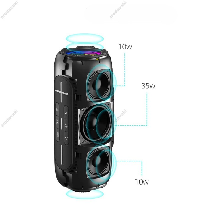 Портативна колонка Bluetooth Hopestar P32 MAX 55W Black