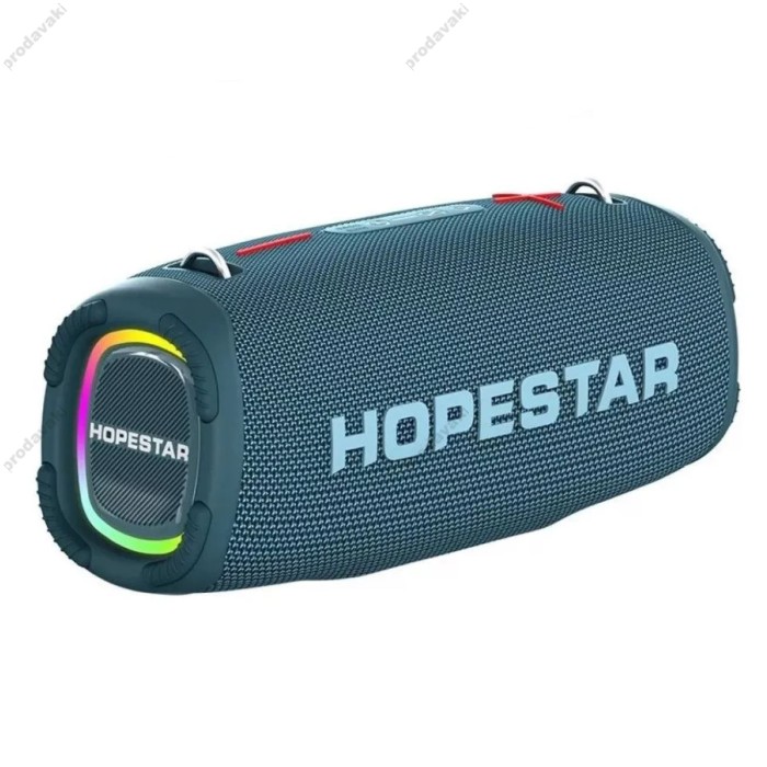 Портативна колонка Bluetooth Hopestar A6 MAX 80W Blue