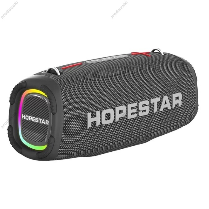 Портативна колонка Bluetooth Hopestar A6 MAX 80W Grey