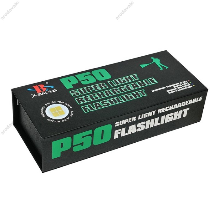 Ліхтарик CH LED RL-526-P50 XH P50 Type-C Black