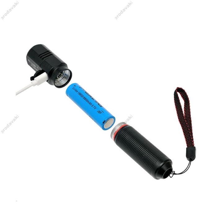 Ліхтарик CH LED RL-526-P50 XH P50 Type-C Black