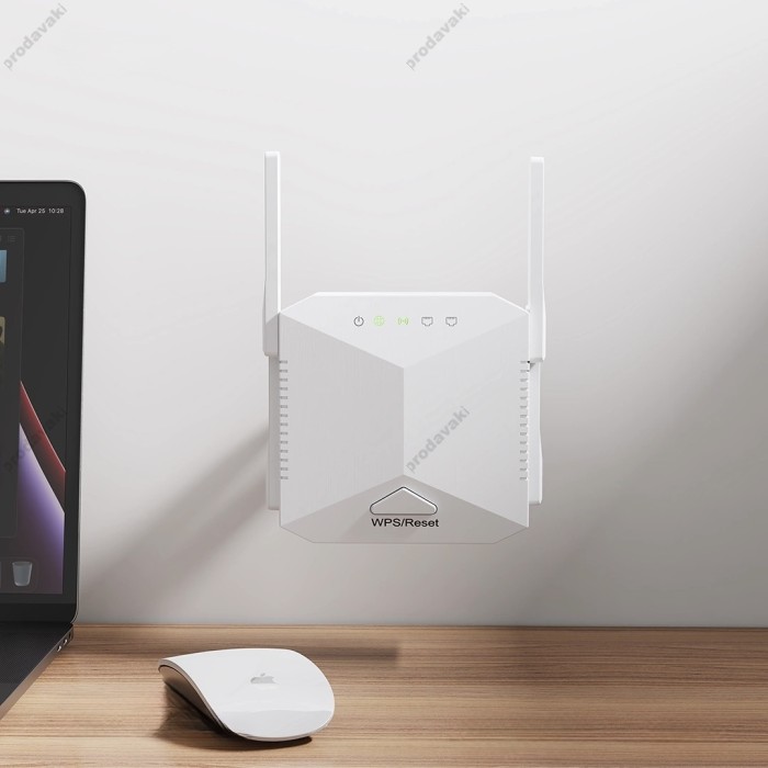 Роутер маршрутизатор WIFI підсилювач XO TX01 1200M Repeater + 100M Router 2in1 EU White
