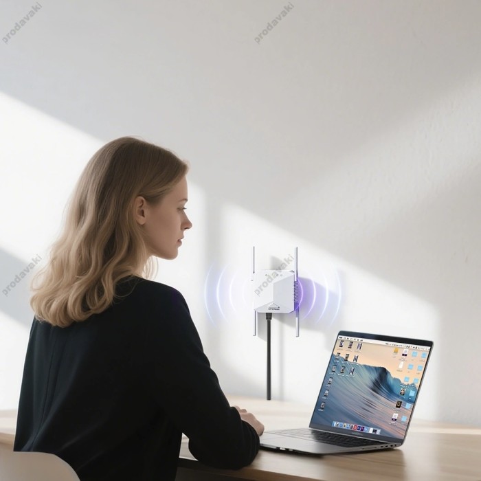 Роутер маршрутизатор WIFI підсилювач XO TX01 1200M Repeater + 100M Router 2in1 EU White