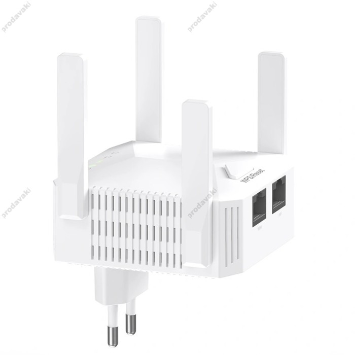 Роутер маршрутизатор WIFI підсилювач XO TX01 1200M Repeater + 100M Router 2in1 EU White