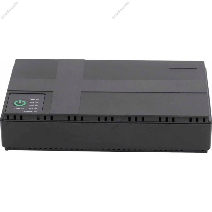 Повербанк для безперебійної роботи Wi-Fi роутера DC1018 10400mAh 38.48Wh USB 5V/12V/12V UPS Black
