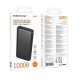 Повербанк портативний акумулятор Power bank BOROFONE BJ80 Clever 22.5W+PD20W 10000 mAh Black