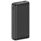 Повербанк портативний акумулятор Power bank XO PB309 Digital charge 22.5W 20000 mAh Black