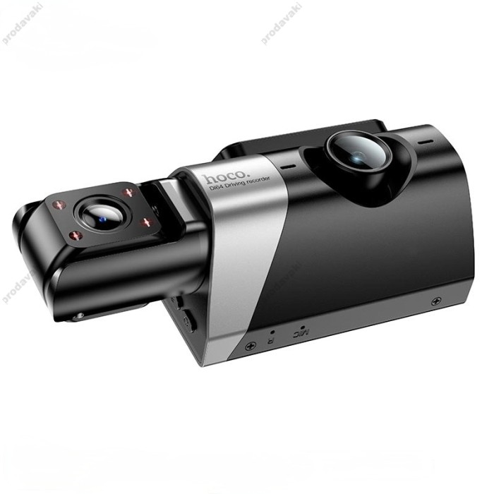 Відеореєстратор HOCO DI64 World three-screen simultaneous display 720p Wi-Fi Black