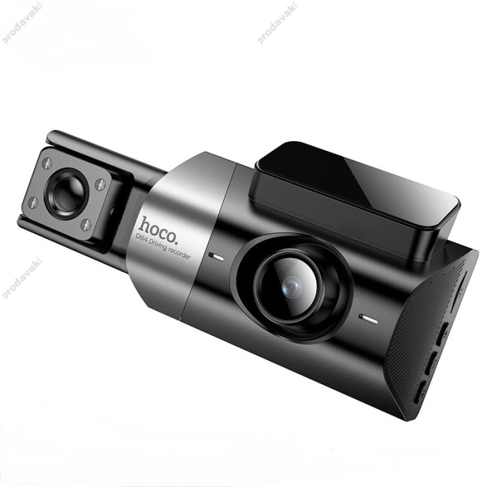 Відеореєстратор HOCO DI64 World three-screen simultaneous display 720p Wi-Fi Black