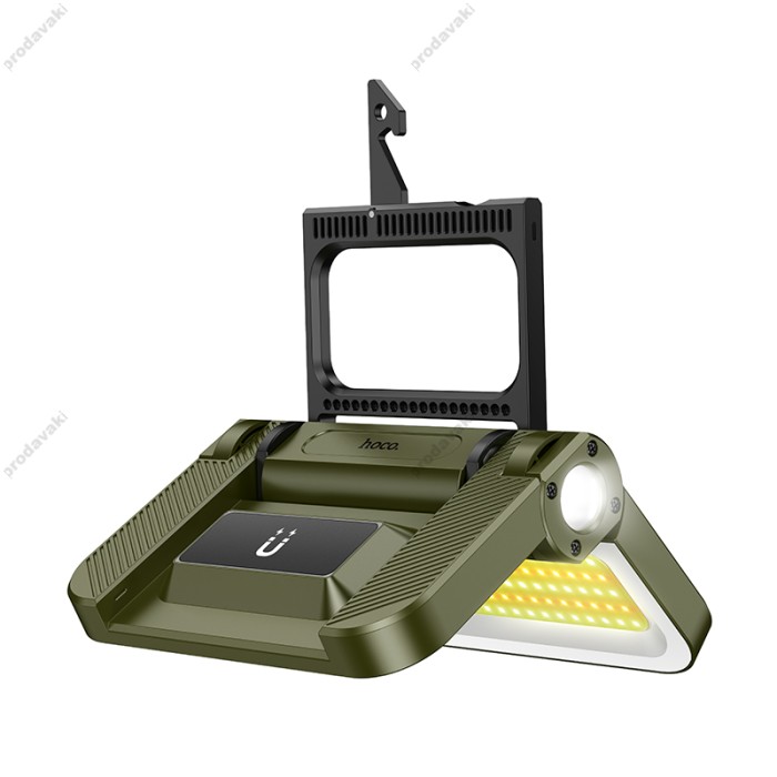 Лампа зовнішня (кемпінгова лампа) HOCO DL22 Firefly solar outdoor camping light Green