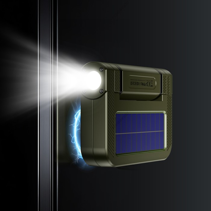 Лампа зовнішня (кемпінгова лампа) HOCO DL22 Firefly solar outdoor camping light Green