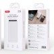 Повербанк портативний акумулятор Power bank XO PB309 Digital charge 22.5W 20000 mAh White
