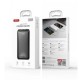 Повербанк портативний акумулятор Power bank XO PB313 Light display 20000 mAh Black