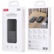 Повербанк портативний акумулятор Power bank XO PR252 Light display 20000 mAh Black