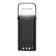 Повербанк портативний акумулятор Power bank XO PR285 Four Cables 22.5W 30000 mAh Black