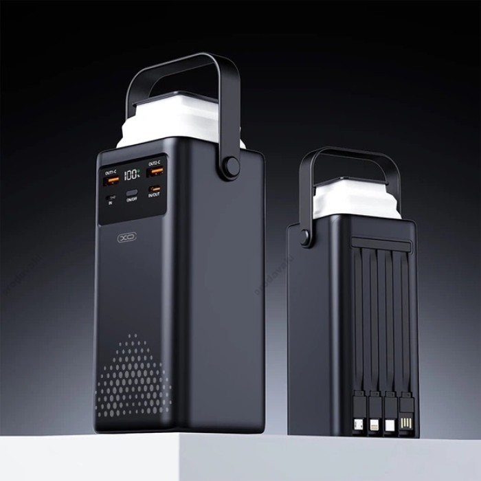 Повербанк портативний акумулятор Power bank XO PR286 fast-charging 22.5W 50000 mAh Black