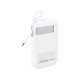 Повербанк портативний акумулятор Power bank XO PR270 MagSafe магнітний 20W 10000 mAh White