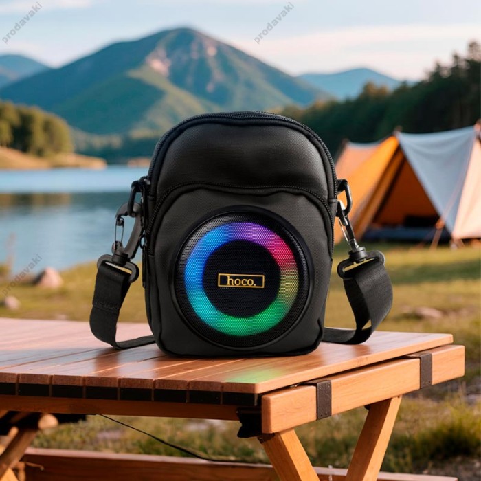 Портативна колонка Bluetooth HOCO HC41 Wave BT speaker IPX4 20W Black