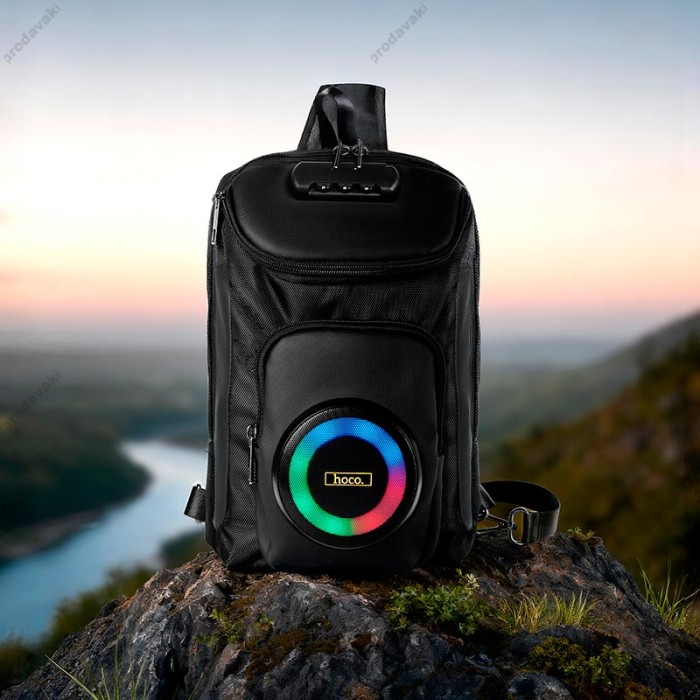 Портативна колонка Bluetooth HOCO HC42 Journey BT speaker IPX4 20W Black