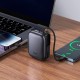 Повербанк портативний акумулятор Power Bank Hoco Q49 Peak 20W 10000 mAh Metal-grey