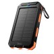 Повербанк портативний акумулятор Power bank Hoco J164 Platinum solar 8000 mAh Black