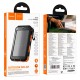 Повербанк портативний акумулятор Power bank Hoco J164 Platinum solar 8000 mAh Black