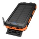 Повербанк портативний акумулятор Power bank Hoco J164 Platinum solar 8000 mAh Black