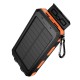 Повербанк портативний акумулятор Power bank Hoco J164 Platinum solar 8000 mAh Black
