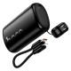 Повербанк портативний акумулятор Power Bank Hoco Q50 Victory 20W 10000 mAh Black
