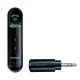 Автомобільний Bluetooth адаптер Baseus AUX MP3 WAV авто магнітоли BSBA-02 Black