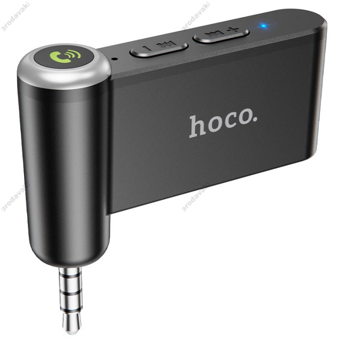 Автомобільний Bluetooth адаптер Hoco E58 Dawn sound AUX MP3 WAV BT 5.0 авто магнітоли Black