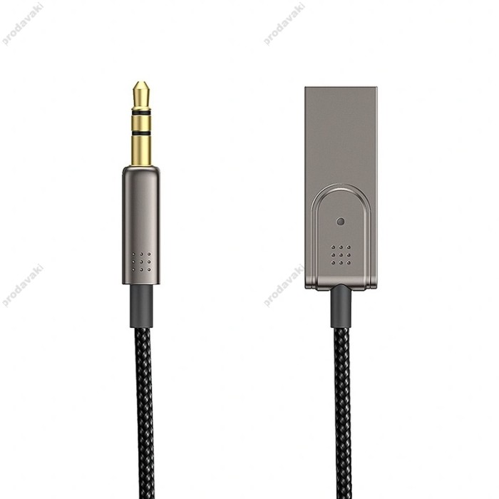 Автомобільний Bluetooth адаптер WiWU YP04 USB to AUX (BT) Black
