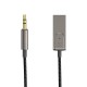 Автомобільний Bluetooth адаптер WiWU YP04 USB to AUX (BT) Black