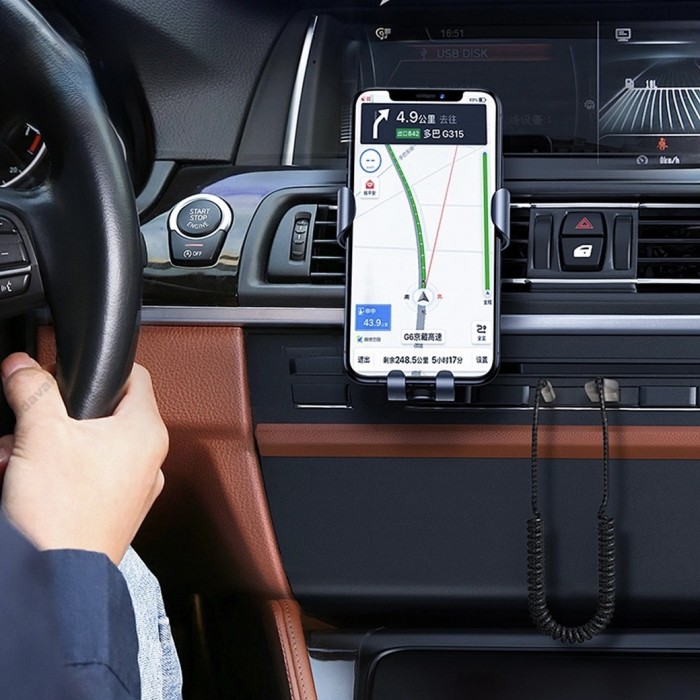 Автомобільний Bluetooth адаптер WiWU YP04 USB to AUX (BT) Black
