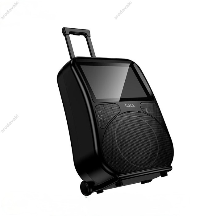 Портативна колонка Bluetooth HOCO DS71 RGB outdoor karaoke 60W Black