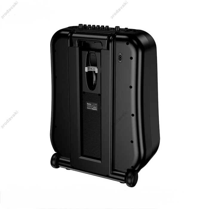 Портативна колонка Bluetooth HOCO DS71 RGB outdoor karaoke 60W Black