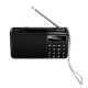Портативний радіоприймач HOCO HI50 Portable radio AM/FM USB/TF/BT5.3 5W Black