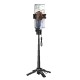 Монопод-трипод HOCO K27 Pro Magic portable mini live broadcast stand 0.48m Black