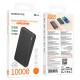 Повербанк портативний акумулятор Power bank BOROFONE BJ56 Graceful 22.5W+PD20W 10000 mAh Black