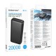 Повербанк портативний акумулятор Power bank Borofone BJ80A Clever 22.5W+PD20W 20000 mAh Black