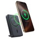 Повербанк портативний акумулятор Power bank Baseus Nomos Qi2 Kickstand Magnetic Type-C Cable 10000 mAh 45W Black P10078800123-00