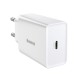 Мережевий зарядний пристрій Baseus Speed Mini Quick Charger 20W White CCFS-SN02