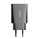 Мережевий зарядний пристрій Baseus Speed Mini Quick Charger 20W Black CCFS-SN01