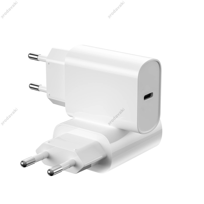 Мережевий зарядний пристрій WiWU Wi-U001 Quick Series Type-C 20W White