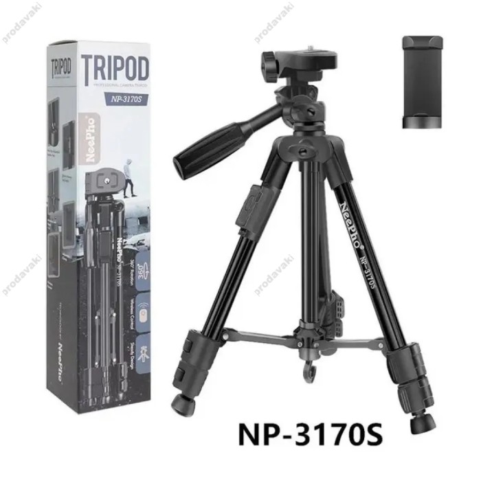 Штатив-трипод Tripod Stand Multifunctiona Neepho NP-3170S 1.05m
