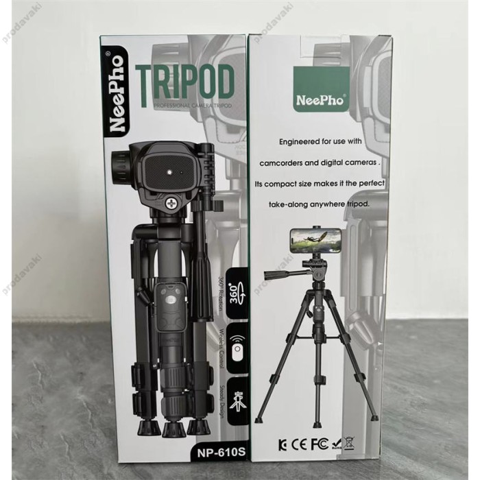 Штатив-трипод Tripod Stand Multifunctiona Neepho NP-610S 0.65m
