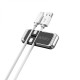 Органайзер для кабеля WIWU CH011 Car Data Cable Organizer Magnetic Bracket Black
